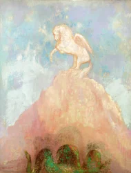 Hvid Pegasus, ca. 1908